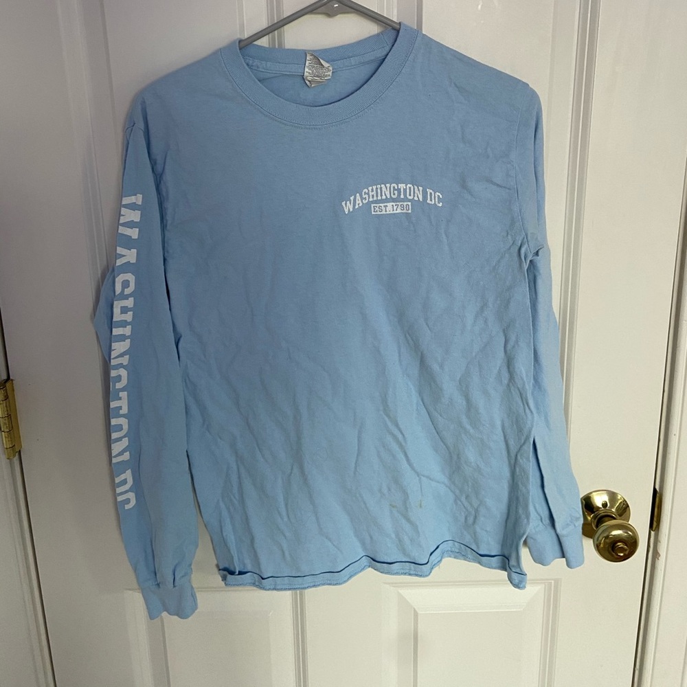 Women’s long sleeve Washington DC shirt